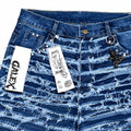 GALEX Barbacha — Edición Hielo | Bermuda Jean Destruida Azul