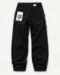 GALEX Inferno — Edición | Jean Baggy Negro con Rojo Interior