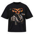 GALEX Calaver — Edición Black | Camiseta Oversize Negra