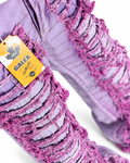 GALEX Barbacha — Edición Rosa | Jean Baggy Destruido Rosa