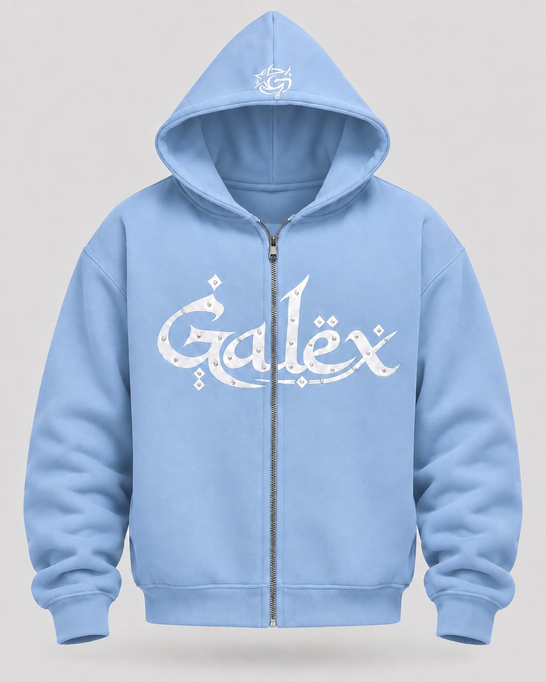 GALËX Árabe — Edición Azul Claro | Buzo Conjunto Unisex