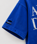 GALEX Art On Display — Edición Azul Eléctrico | Camiseta Boxy Fit