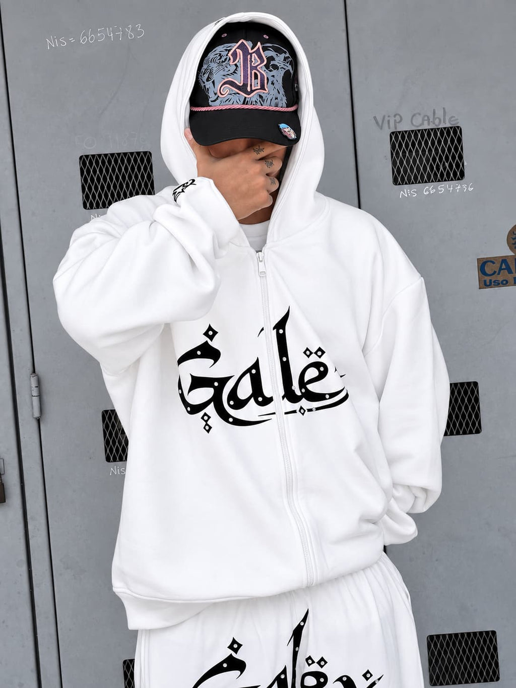 GALËX Árabe — Edición Blanca | Buzo Conjunto Unisex