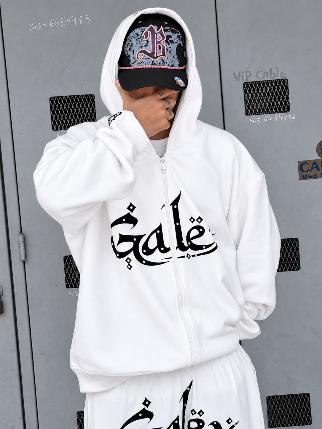 GALËX Árabe — Edición Blanca | Buzo Conjunto Unisex