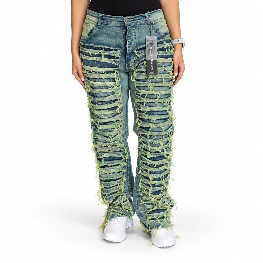 GALEX Barbacha Dama — Edición Selva | Jean Levanta Cola Destruido Verde | RF.213
