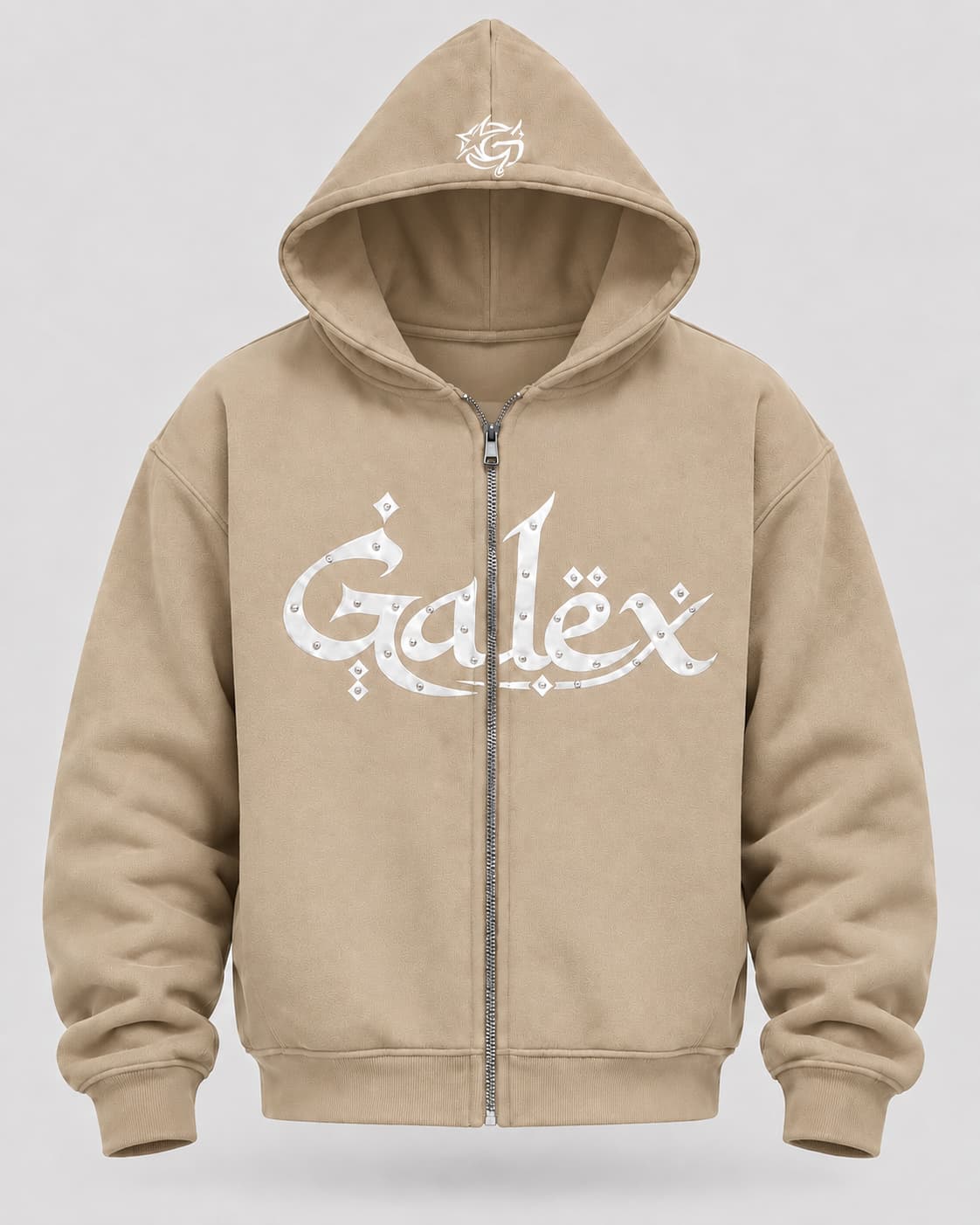 GALËX Árabe — Edición Beis | Buzo Conjunto Unisex