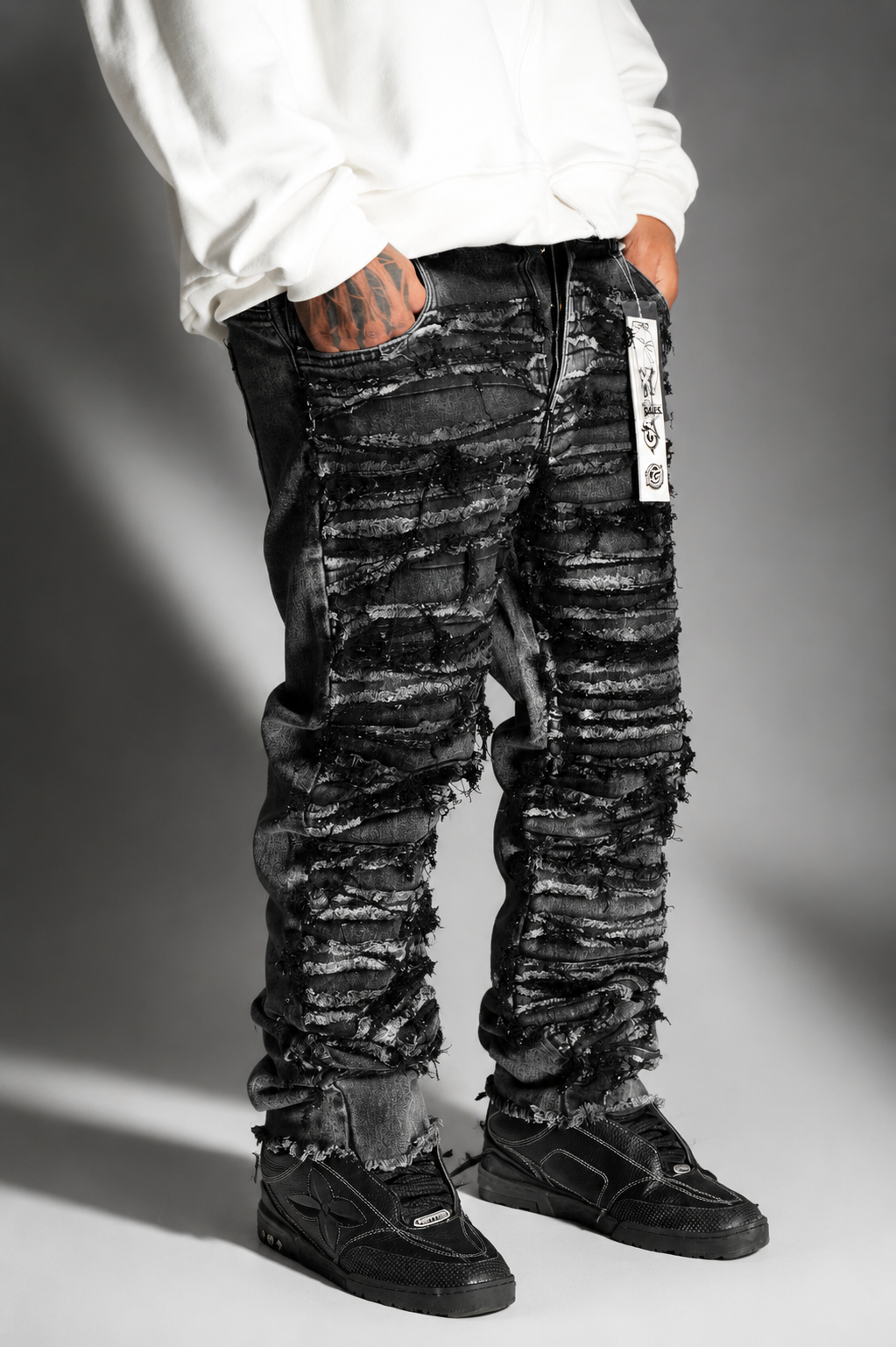 🩶 GALEX Phantom | Black Denim