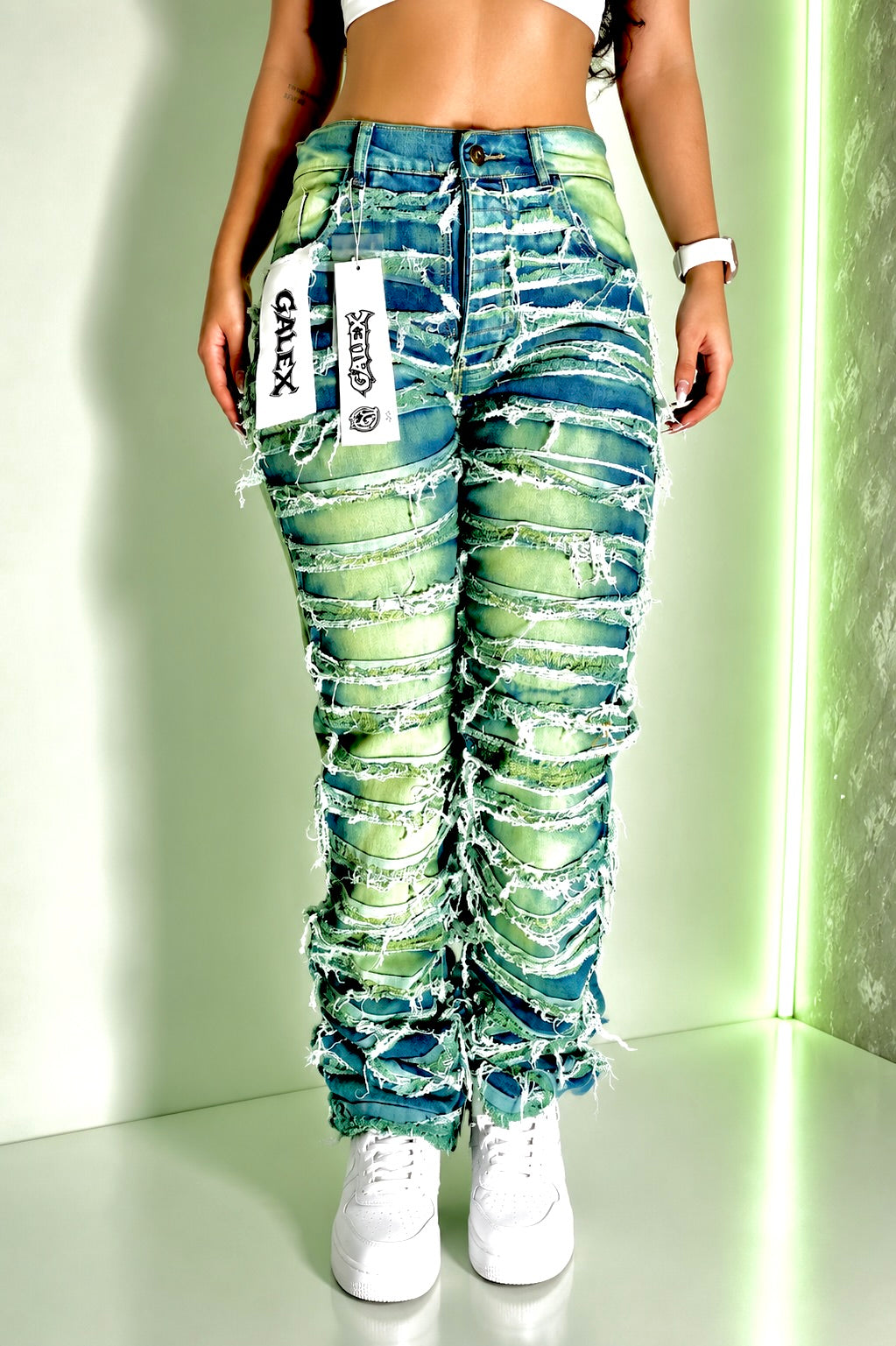 Prenda Exclusiva | VRD GALEX BRB 💚 (DAMA CON LEVANTA COLA)
