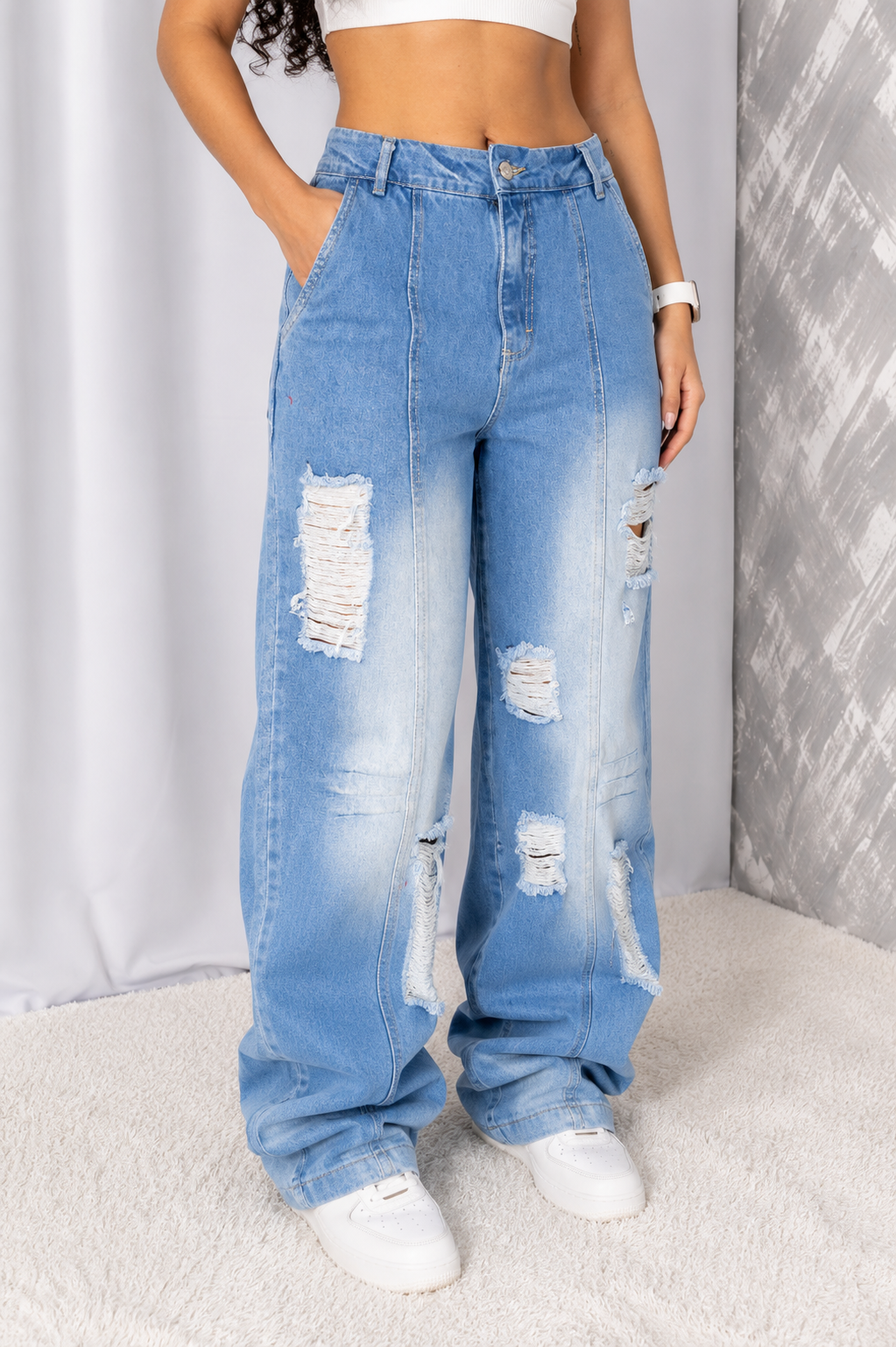 Prenda Exclusiva | BAGG AZL GALEX BRB 🩵 (DAMA CON LEVANTA COLA)