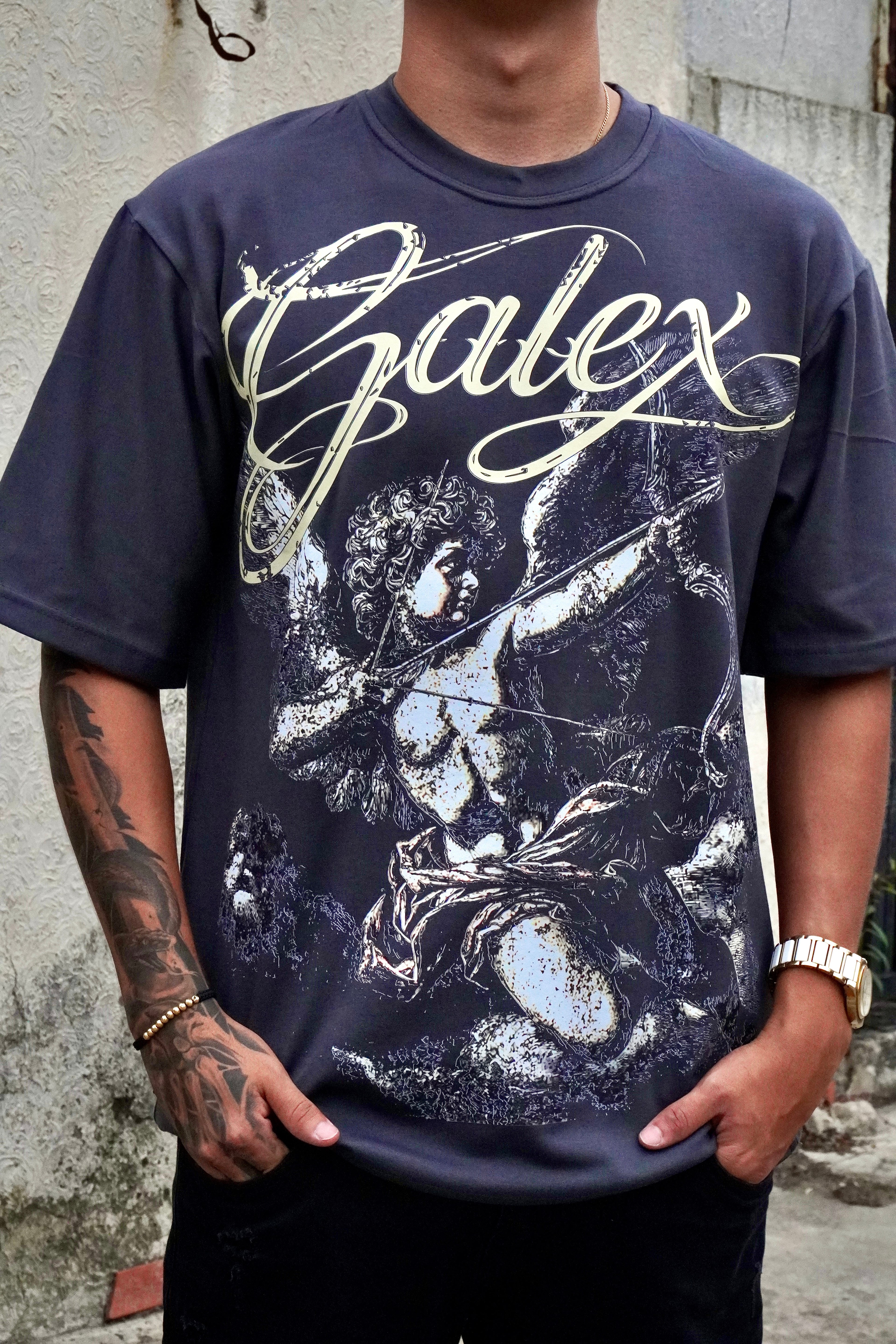 CAMISETA OVERSIZED - ANGEL GRIS