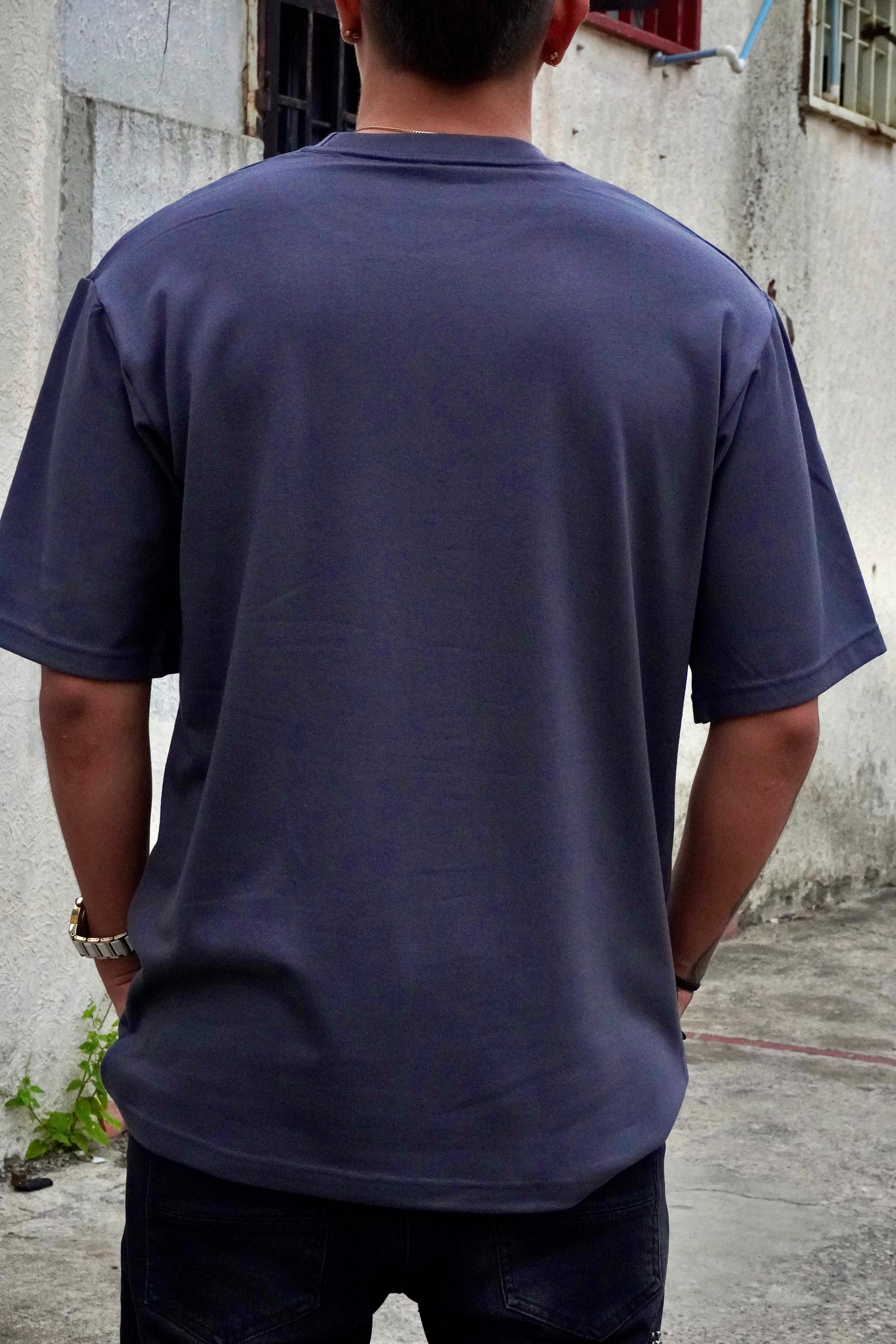 CAMISETA OVERSIZED - ANGEL GRIS