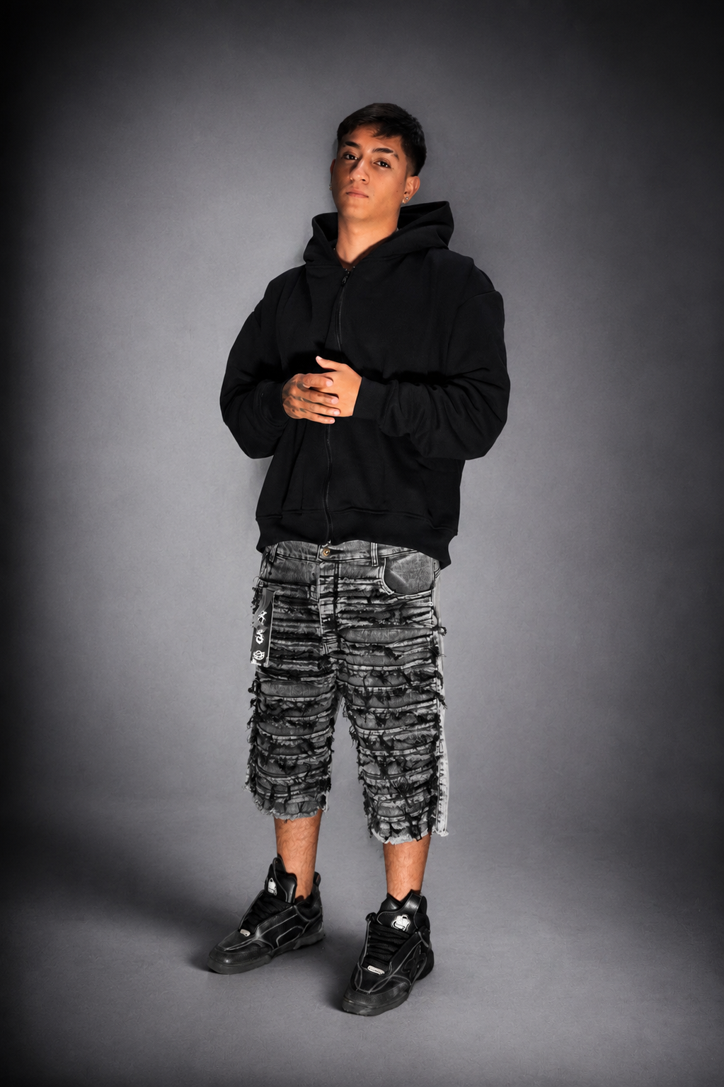 🥷 BER GALEX Obsidian Shred Denim™