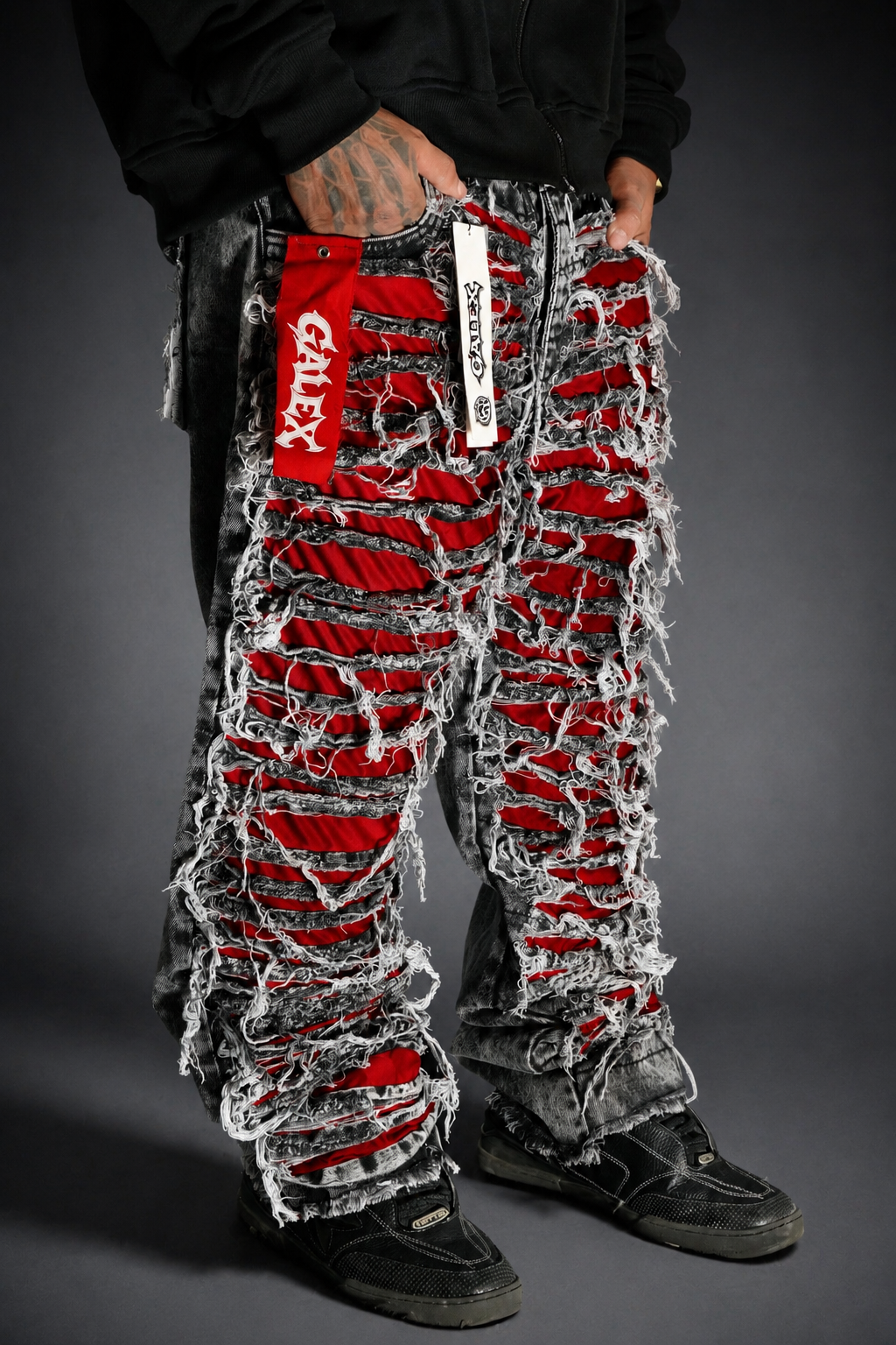 🔥 Crimson Inferno Denim | 👑 Limited Drop Men