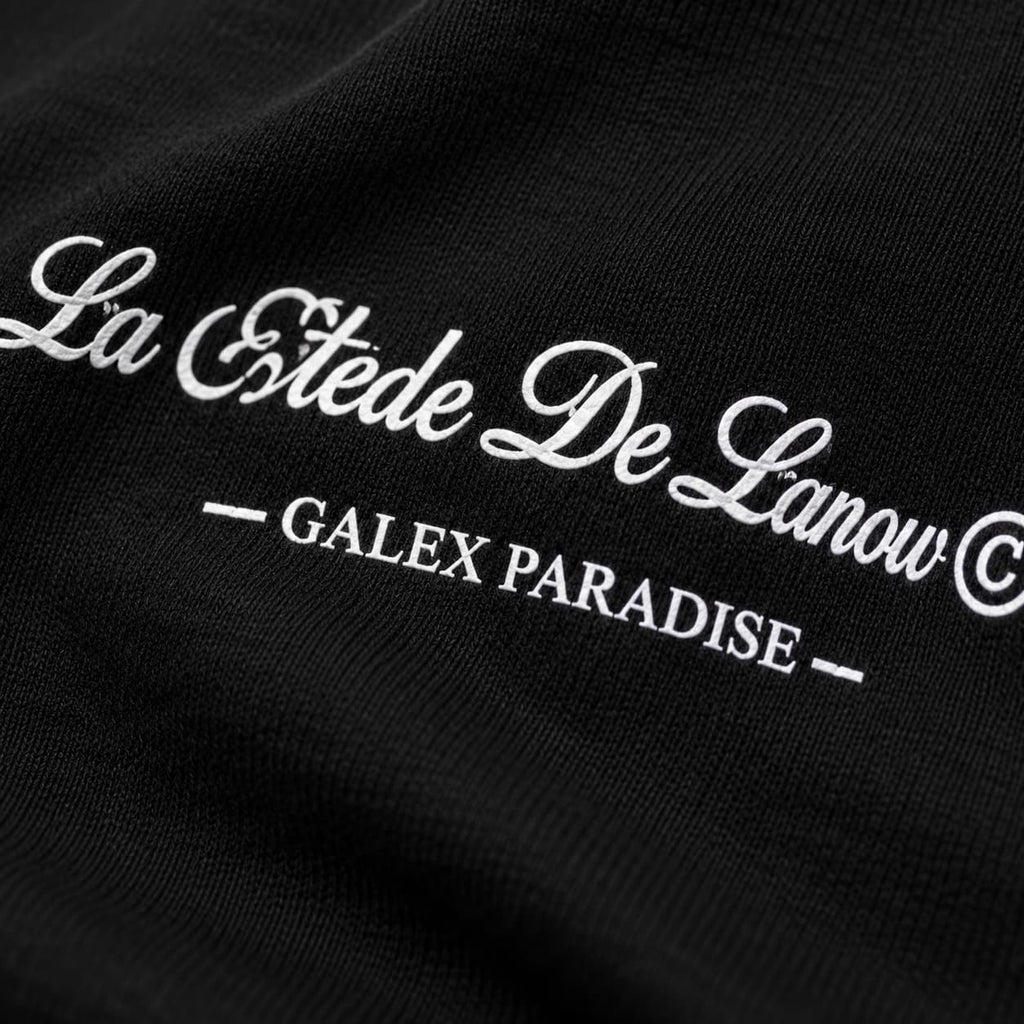 GALEX Paradise — Edición Ángel | Camiseta Oversize Negra