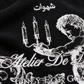 GALEX Paradise — Edición Ángel | Camiseta Oversize Negra