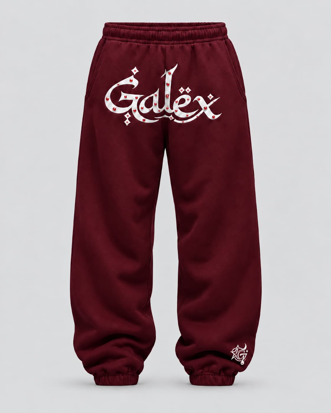 GALËX Árabe — Edición Vino Tinto | Jogger Conjunto Unisex