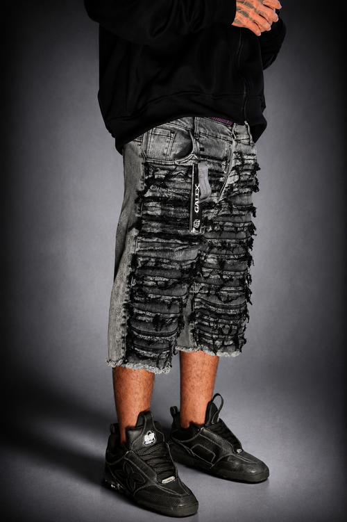 🥷 BER GALEX Obsidian Shred Denim™
