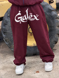 GALËX Árabe — Edición Vino Tinto | Jogger Conjunto Unisex
