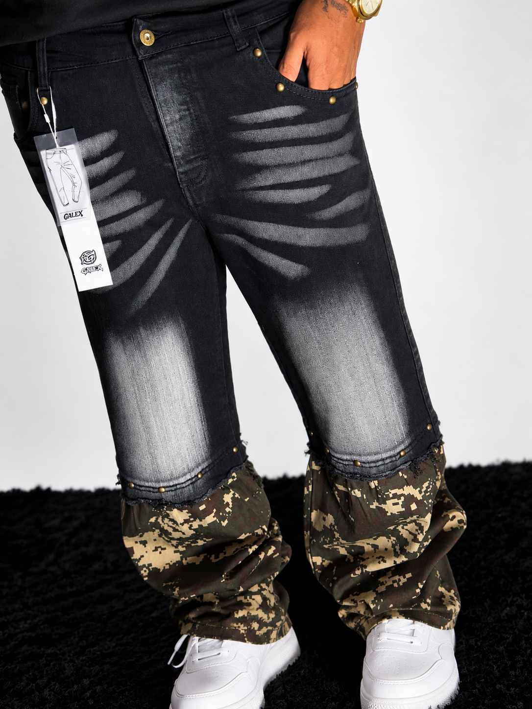 Exclusivo Gris | 🎖️ Shadow Camo Jeans
