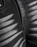 GALEX Combat — Edición Camuflaje | Jean Baggy Negro con Bota Camuflada | RF.011