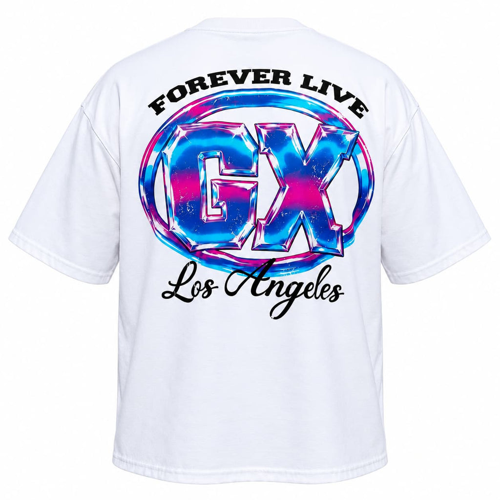 GALEX Sinner — Edición Monj | Camiseta Oversize Blanca