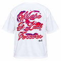 GALEX Studio — Edición Boca | Camiseta Oversize Blanca