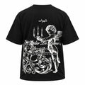 GALEX Paradise — Edición Ángel | Camiseta Oversize Negra
