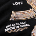 GALEX Calaver — Edición Black | Camiseta Oversize Negra