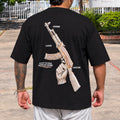 GALEX Calaver — Edición Black | Camiseta Oversize Negra