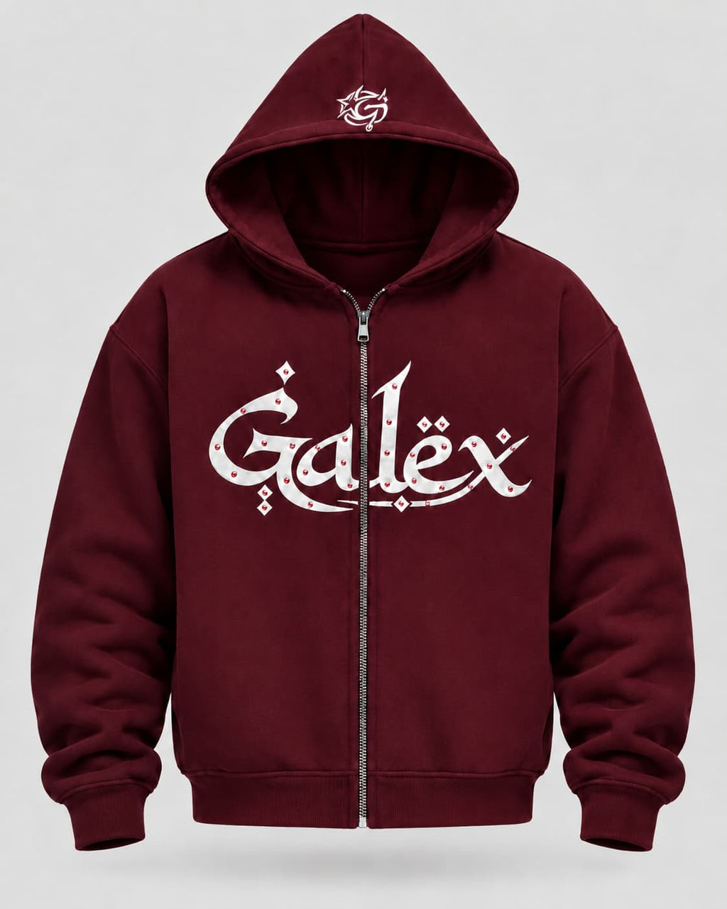 GALËX Árabe — Edición Vino Tinto | Buzo Conjunto Unisex