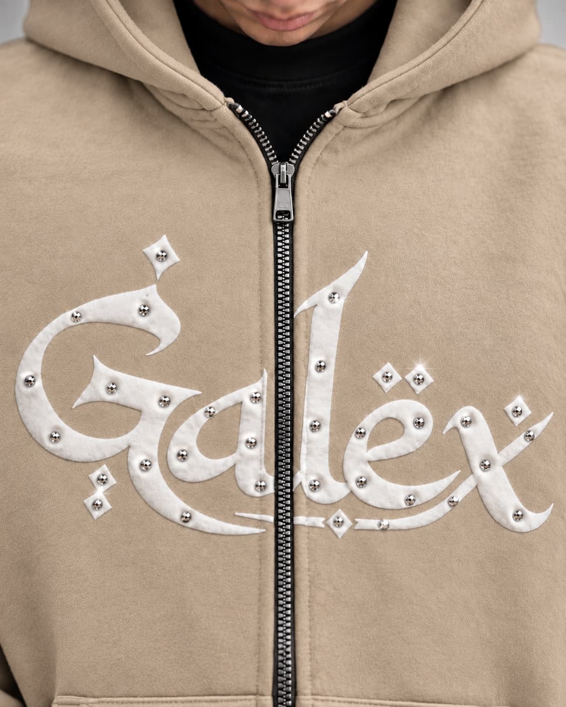 GALËX Árabe — Edición Beis | Buzo Conjunto Unisex