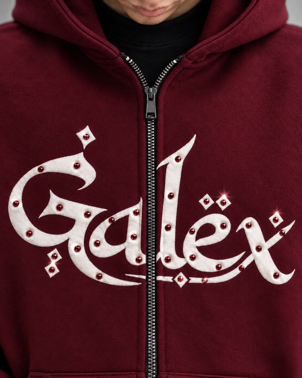 GALËX Árabe — Edición Vino Tinto | Buzo Conjunto Unisex