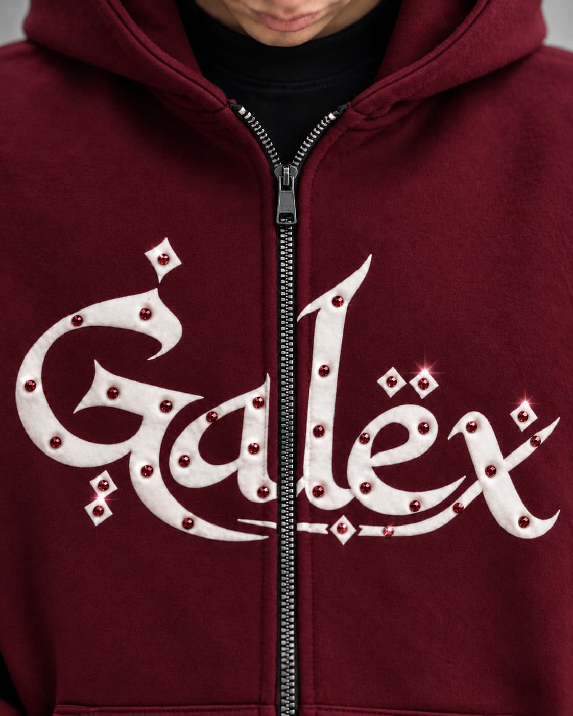 GALËX Árabe — Edición Vino Tinto | Buzo Conjunto Unisex