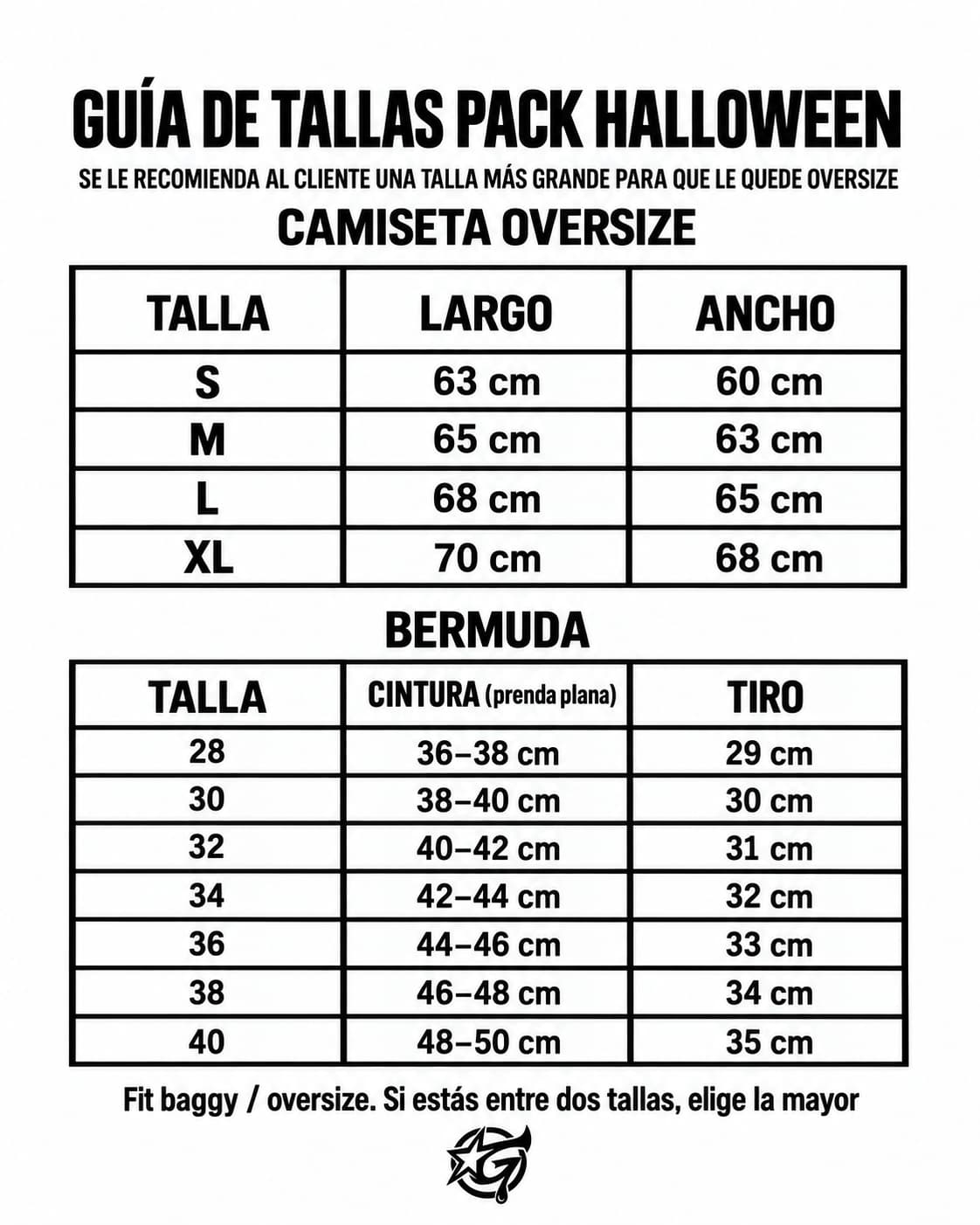 Pack Halloween GALEX — Edición Slayers of Nightmares | Camiseta + Bermuda Jean Destruida + Obsequio