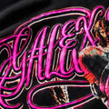 GALEX Leen — Edición Neón | Camiseta Oversize Negra
