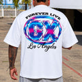 GALEX Sinner — Edición Monj | Camiseta Oversize Blanca