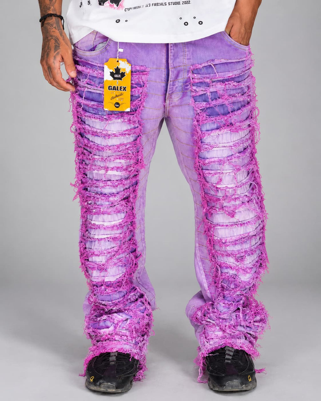 Jean Galex Shred — Destruido en 5 Colores | RF.007